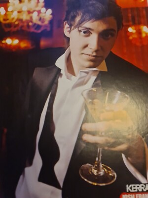 JOSH FRANCESCHI YOU ME AT SIX / EVANSCENCE UK TOUR A4 POSTER KERRANG  MAGAZINE