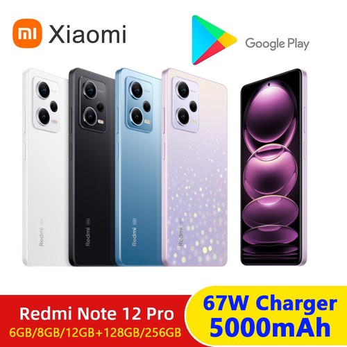 Xiaomi Redmi Note 12 Pro 5G Dimensity 1080 Octa Core 120Hz 67W Charging 12+256GB - 第 1/32 張圖片