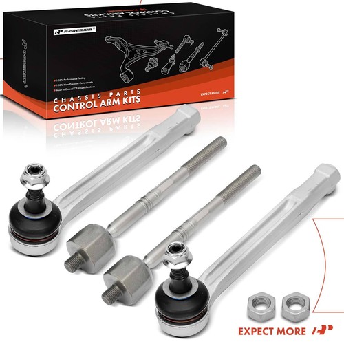 4x Front Inner & Outer Tie Rod Ends for Porsche 718 Boxster Cayman 2017-2023 911 - Picture 9 of 10
