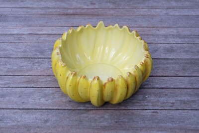 Bananen Schale FF 1988 Obstschale  Design Fitz & Floyd vintage Deko Bowl