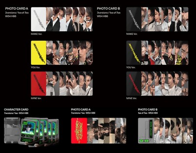 ENHYPEN x DESIRE:UNLEASH ALL PHOTOCARD weverse OFFICIAL make you