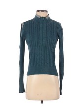 DKNY Jeans Women Green Pullover Sweater XS