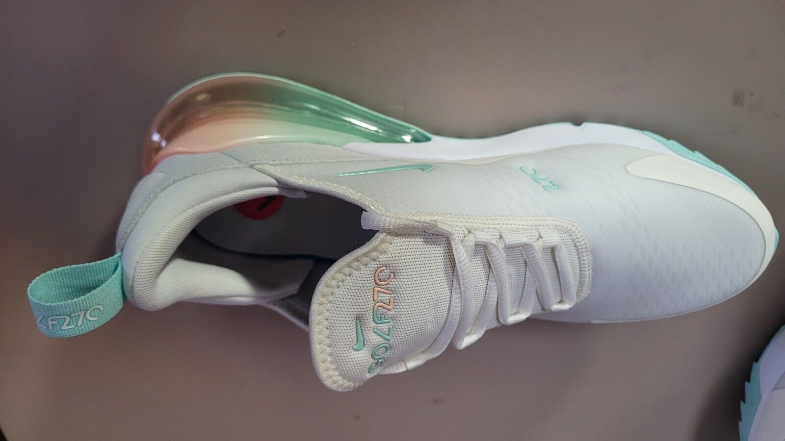 Specificiteit olifant Oppervlakte Nike Air Max 270 G White Light Dew Green Pink Golf Shoes CK6483-124  Men&#039;s sz 11 | eBay