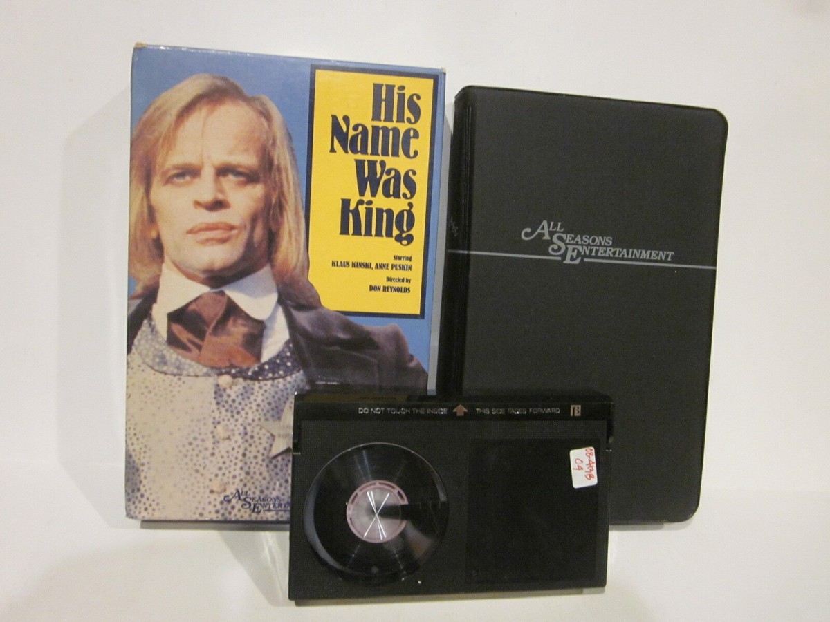 His Name Was King BETAMAX NOT VHS Western Richard Harrison