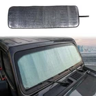 Windshield Sunshade for Jeep Wrangler JL  JT 2018-2022 Sun Shade Heat Visor Mat