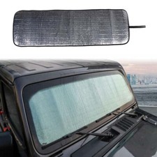 Windshield Sunshade For Jeep Wrangler Jl Jt 2018-2022 Sun Shade Heat Visor Mat