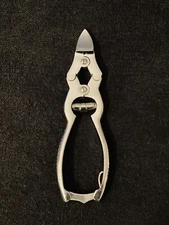 Heavy Duty Nail Cutter Barrel Spring With Lock Double Action Lap Joint 16 Cm