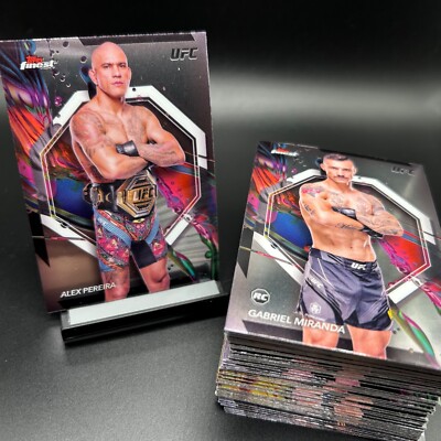 2024 Topps Finest UFC Base Singles (Pick Your Card - Complete Your Set) A21