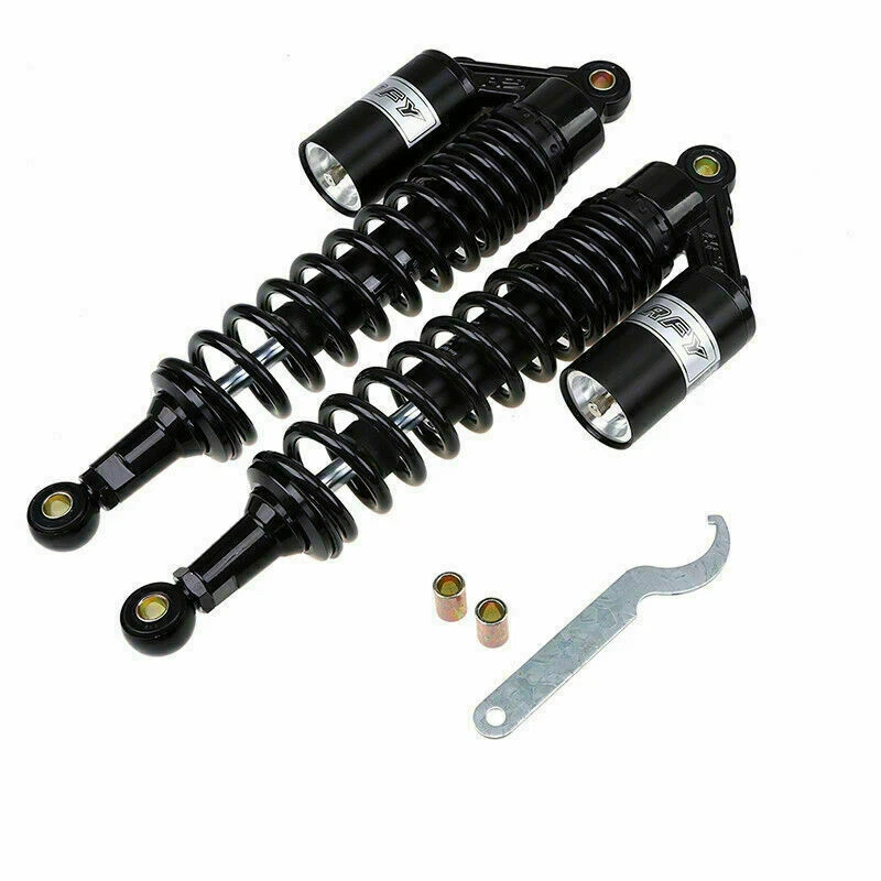 Amortiguador de suspensión neumática trasera 15" 380 mm apto para Harley Sportster Foto 2 de 4