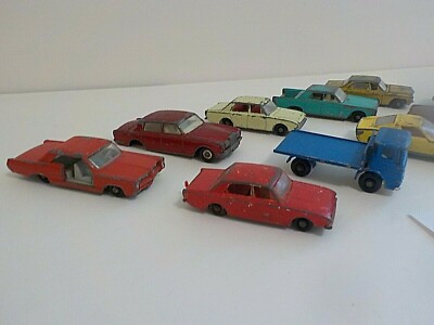 Vintage Matchbox Lesney Assorted Lot Lamborghini Mercedes Benz