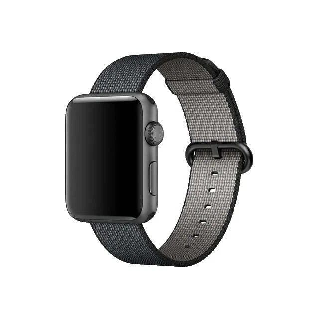 Apple Nylon Black Smart Watch Bands