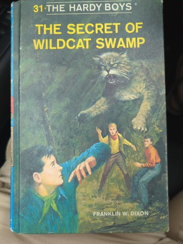 Vintage THE HARDY BOYS The Secret Of Wildcat Swap 1969 Grosset & Dunlap Dixon
