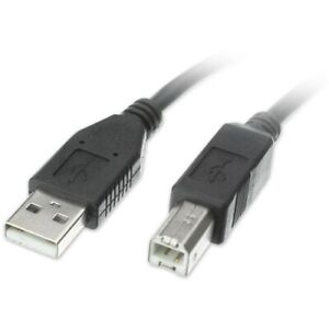 FidgetFidget White 3FT USB B Male Printer Data Cable Adapter 
