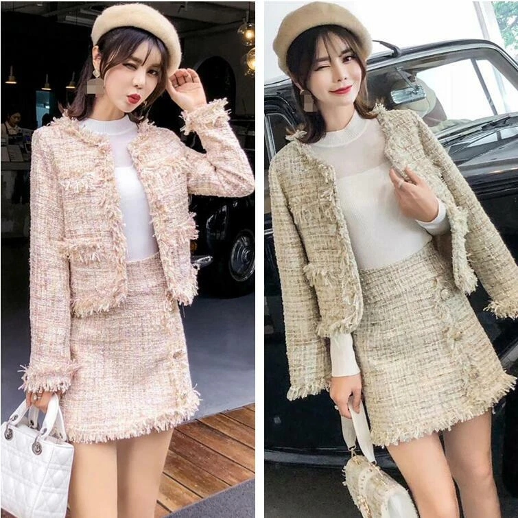 Tweed suit women cheap