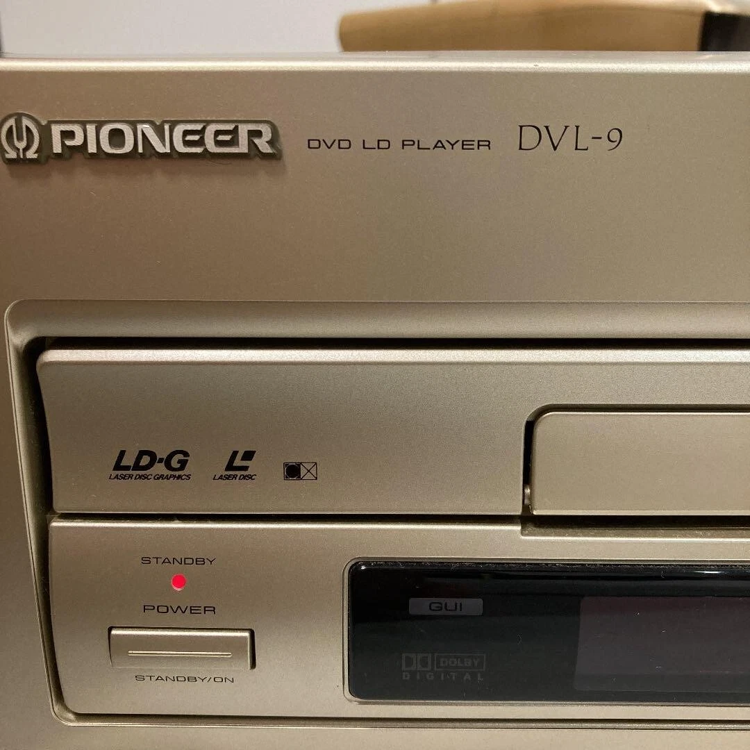 Pioneer DVL-H9 DVD LD Compatible Player Audio Operation Confirmed From Japan