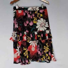 Marni Brave Kid Skirt Girl Size 14 Floral Silk Blend