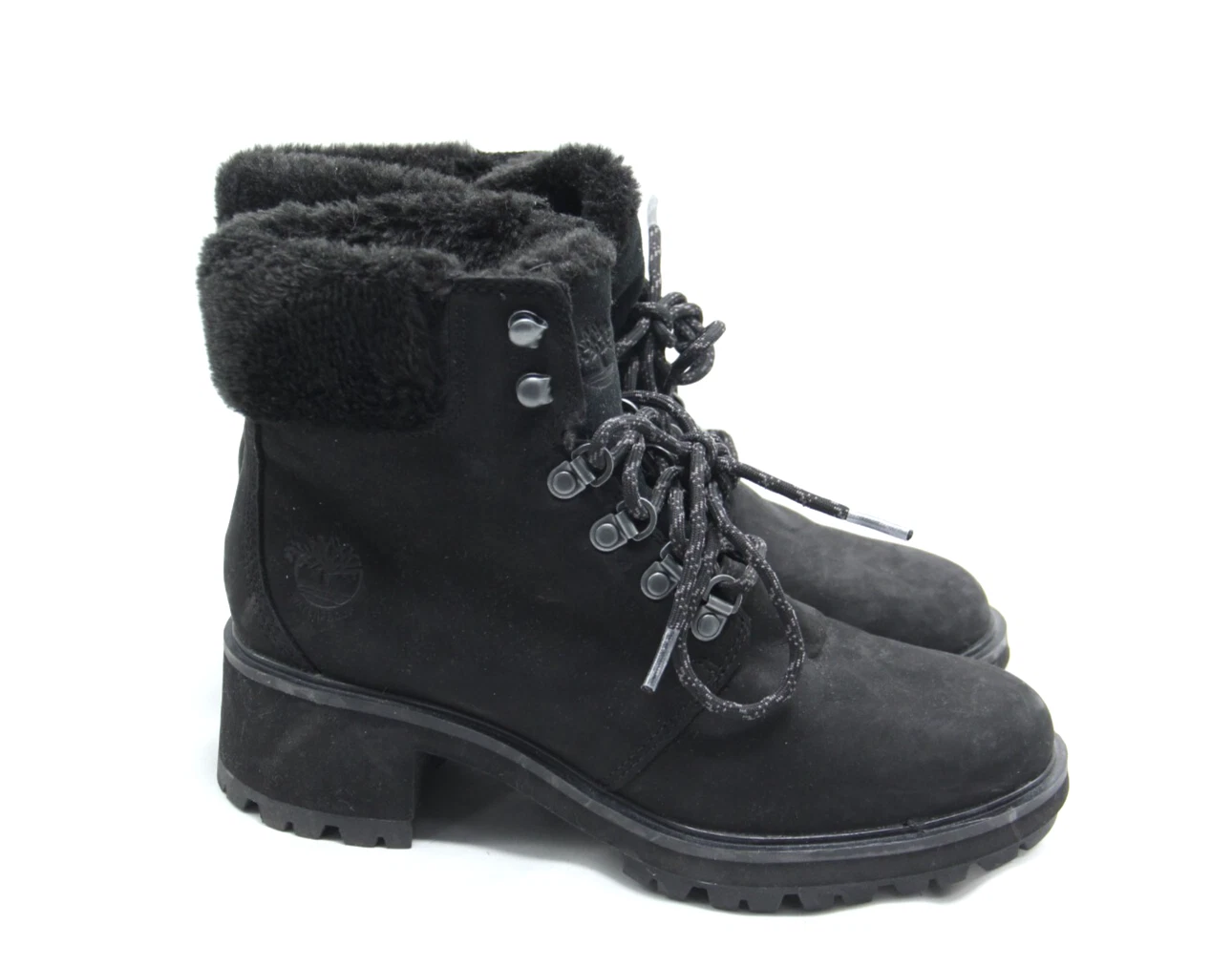 Stivali Timberland Kinsley donna taglia 8 5 escursionista impermeabili pelle suola a strappo nero