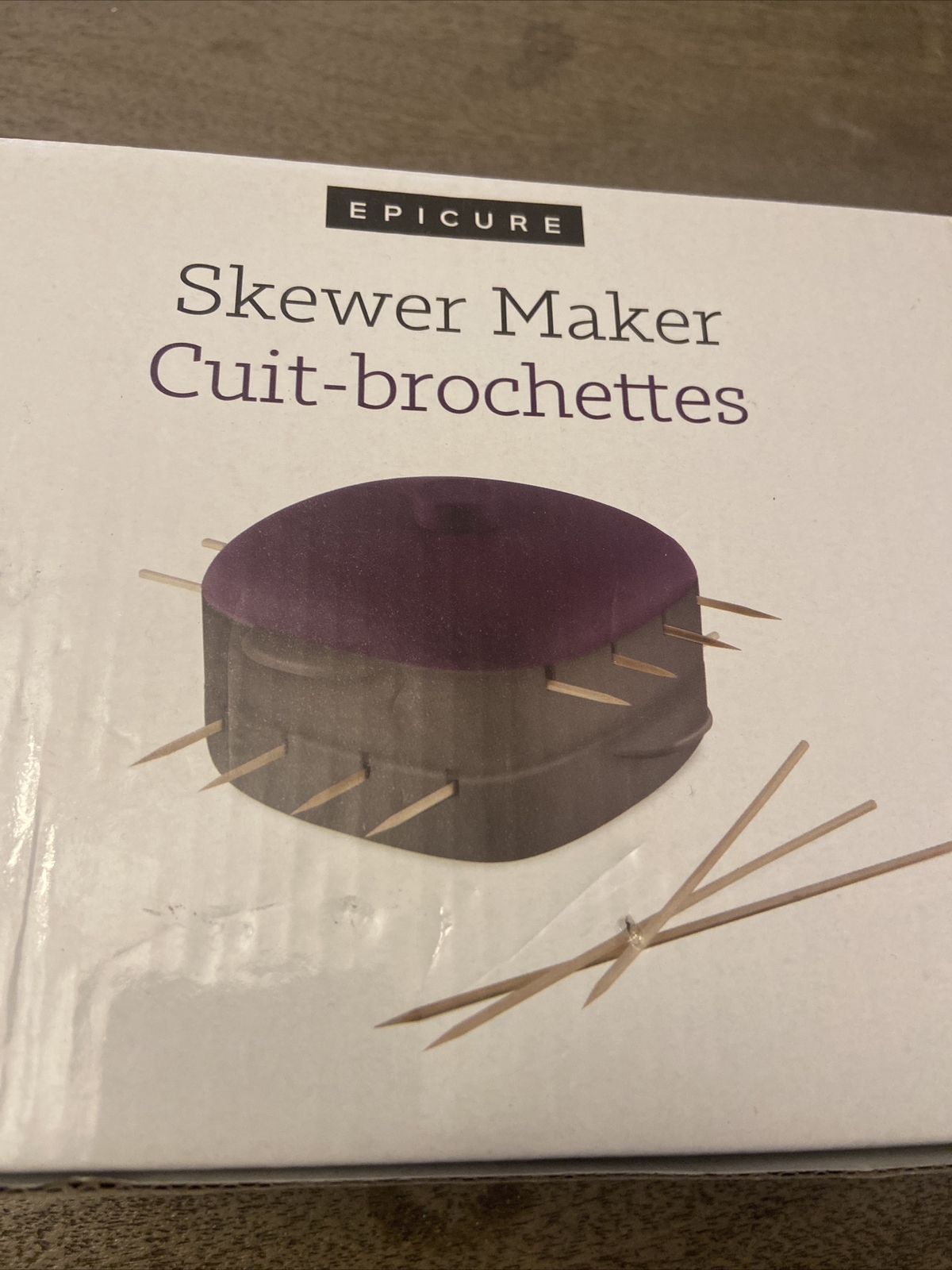 Epicure Microwave Skewer Maker Open Box Dishwasher Safe steam cooks 7.5" x 6 x 4 eBay