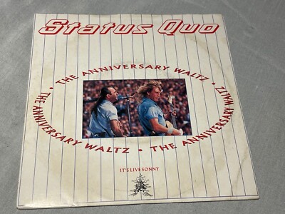 Status Quo - The Anniversary Waltz - Vinyl Record 7'' Single - 1990 Phonogram