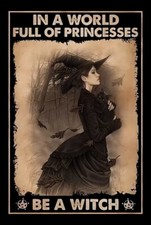 In A World Full Of Princesses Be A Witch -MAGNET