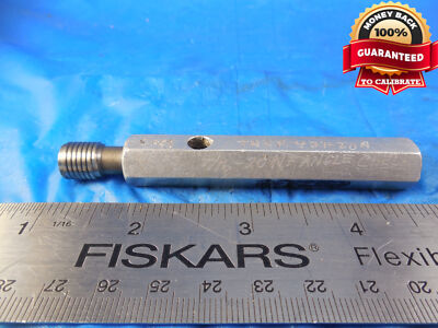 7/16 20 NF ANGLE CHECK THREAD PLUG GAGE .4375 GO ONLY P.D. = .4050 INSPECTION