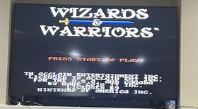 Wizards & Warriors solo cartuccia Nintendo NES