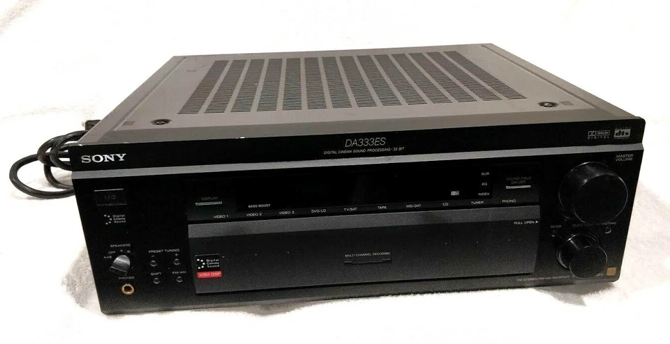 Sony STR-DA333ES 5.1 Channel Surround Sound Home Theater Receiver - Image 2 of 4