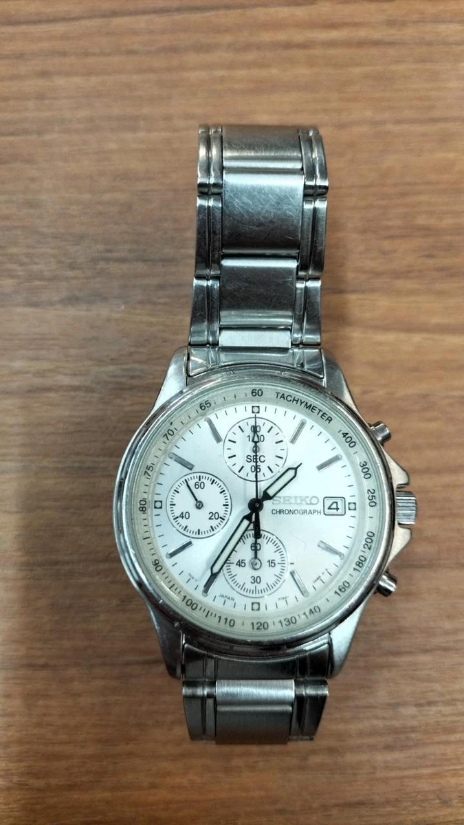 Seiko 7192 0Ab0 Main Body Only Chronograph Quartz eBay