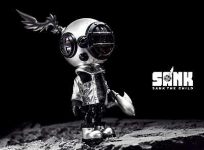 Little Sank Space Traveler Silver by Sank Toys LE 180/199 Sank Toys