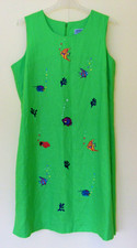 CATO Caroline Colours Fish Embroidered Dress Plus size 20w