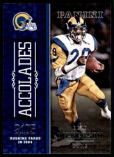 Eric Dickerson 2016 Panini Accolades #18 Los Angeles Rams NFL Football Insert