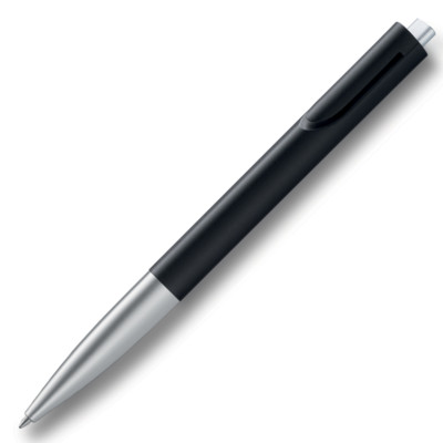 Lamy Noto Ballpoint Pen - Black/Silver - L283BK -Brand New Pen in Lamy Box