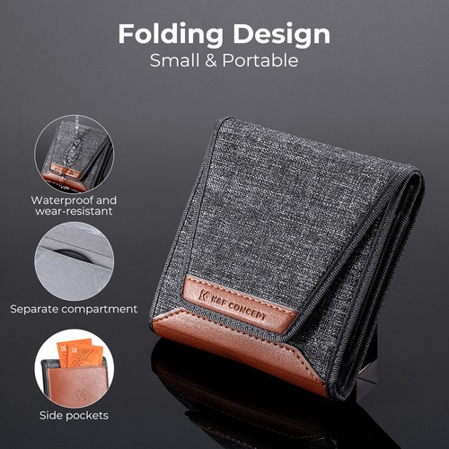K&F Concept MCUV+CPL+ND4 Lens Filter Kit+filter bag+3 pcs cleaning cloth 37-82mm - Picture 100 of 140