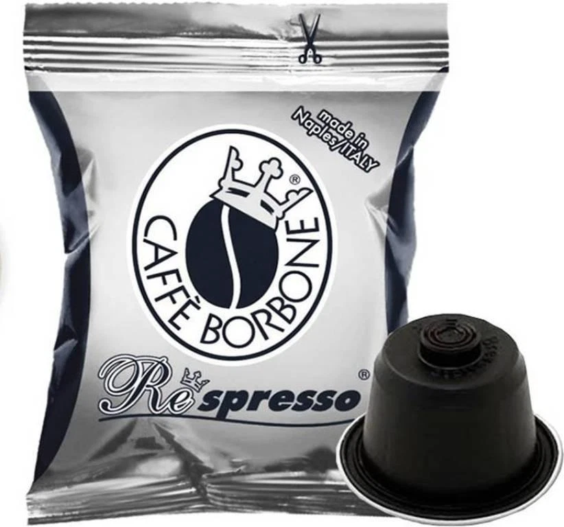 500 Capsule Caffè Borbone Compatibili Nespresso Miscela NERA Respresso Nero