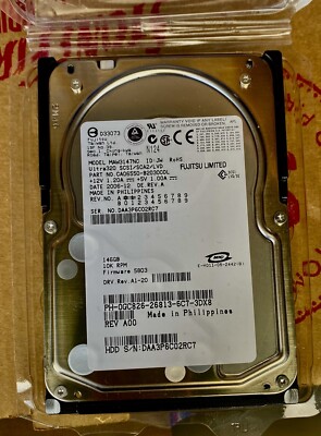 PH-0GC826 DeLL 0GCH26 3.5  Hard disk  146GB 10K U 320 SCSI 80PIN MAW3147NC