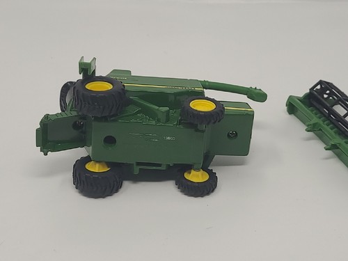 Vintage 1999 Ertl John Deere Traktor Maximizer Kombi 9610 Druckguss RISSLASCHE - Bild 8 von 9