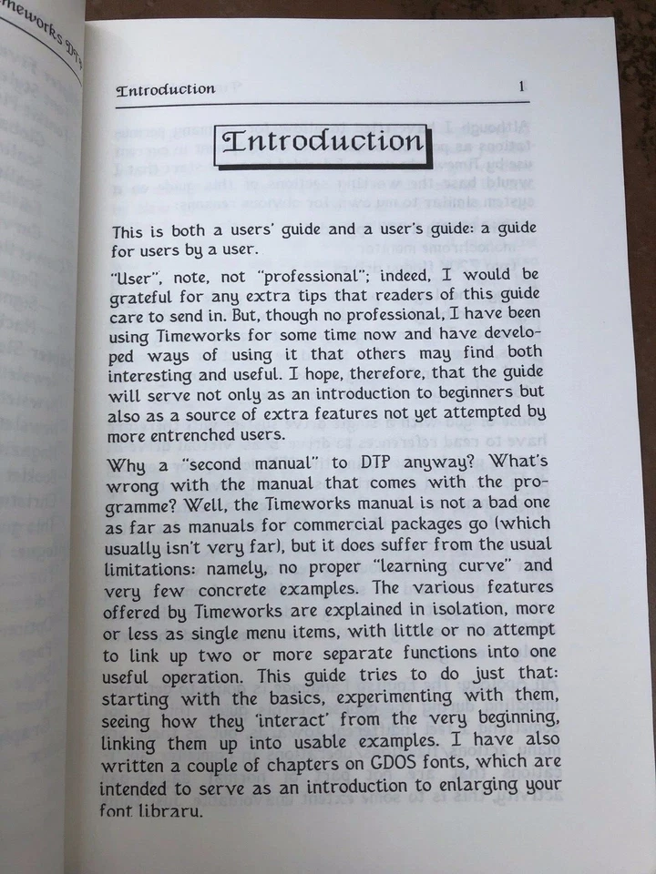 timeworks - desktop publisher on the atari st ( user's guide ) - Image 2 of 3