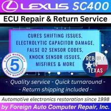 Repair & Return of your Lexus SC400 ECU - Quick Quality Service, 5 Year Warranty
