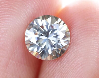2 Ct CERTIFIED Natural Diamond Round Blue Color Cut D Grade VVS1 +1