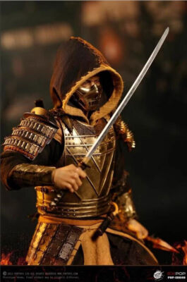 Pop Toys Pop-EX049 スコーピオン 1/6 フィギュア New POPTOYS EX049 1/6 Mortal Kombat Scorpion Copper&Leather