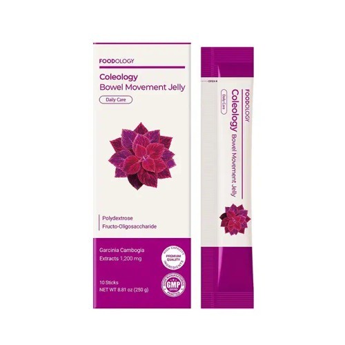 FOODOLOGY Coleology Bowel Movement Jelly 25g x 10 sticks [Grape