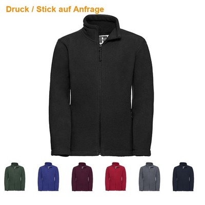 Fleecejacke Kinder Children Full Zip Outdoor Fleece Jacke RUSSELL 8700 NEU