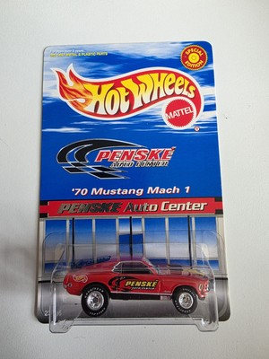 Vintage, Retro Hot Wheels '70 Mustang Mach 1 - 1999 Penske Auto Center Promo Car