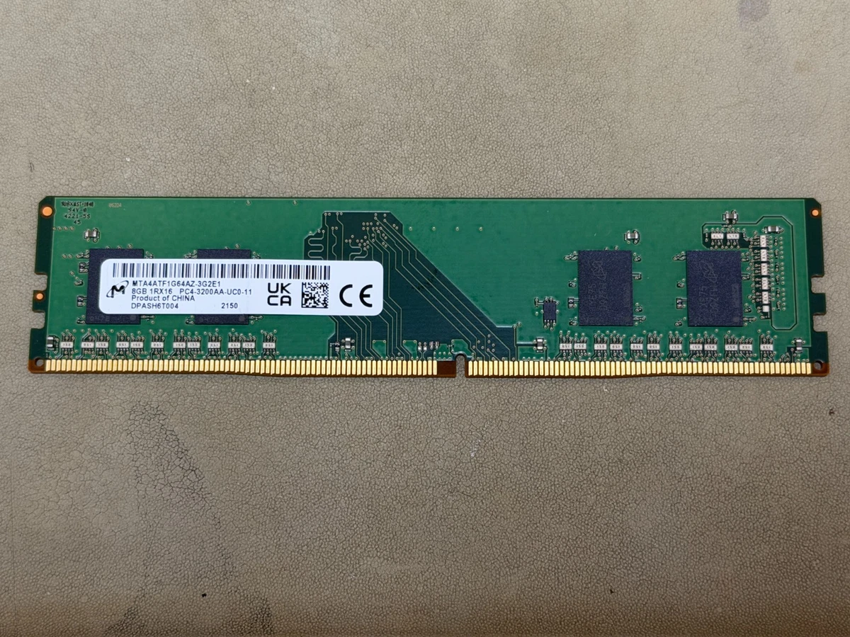 PC4-25600 (DDR4-3200) Bus Speed DDR4 SDRAM Memory (RAM) 288 Pins
