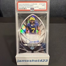 2023 Bowman University Chrome Sapphire Football Cards Checklist and Odds 13