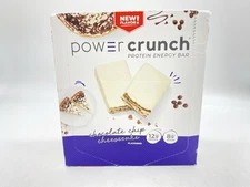 Power Crunch Protein Energy Bar, Chocolate Chip Cheesecake, 12 Bars, 1.4 oz each