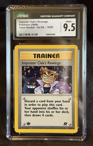Imposter Oak's Revenge (1st Edition) graded CGC 9.5 for sale on eBay