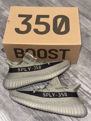 Adidas Yeezy Boost 350 V2 'Granite' UK7.5 HQ2059 nuove con scatola spedizione veloce