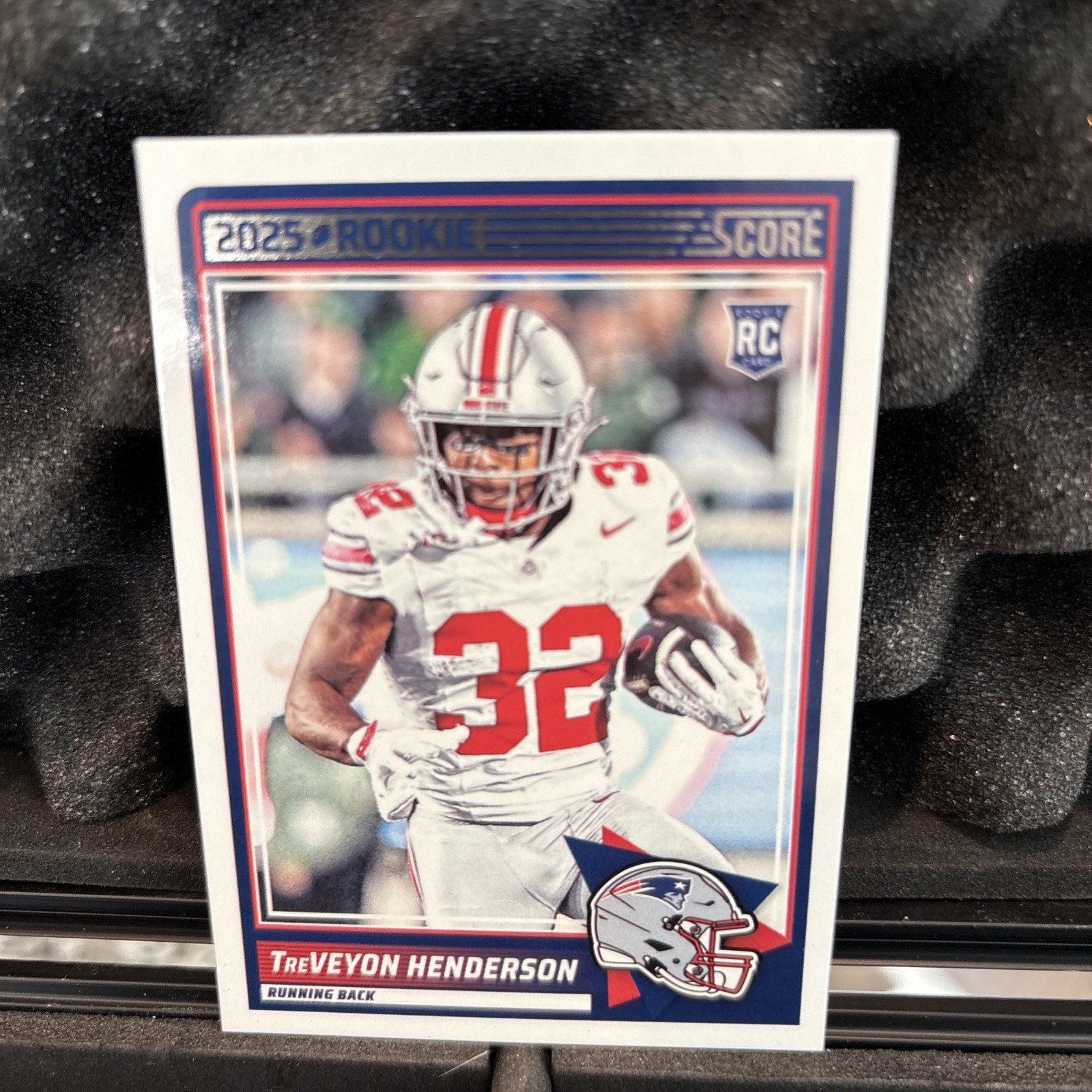 2025 Score - Rookies Treveyon Henderson #59 (RC) New England Patriots