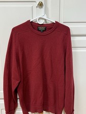Vintage BROOKS BROTHERS Size 42 Mens Sweater Made in England Lambswool